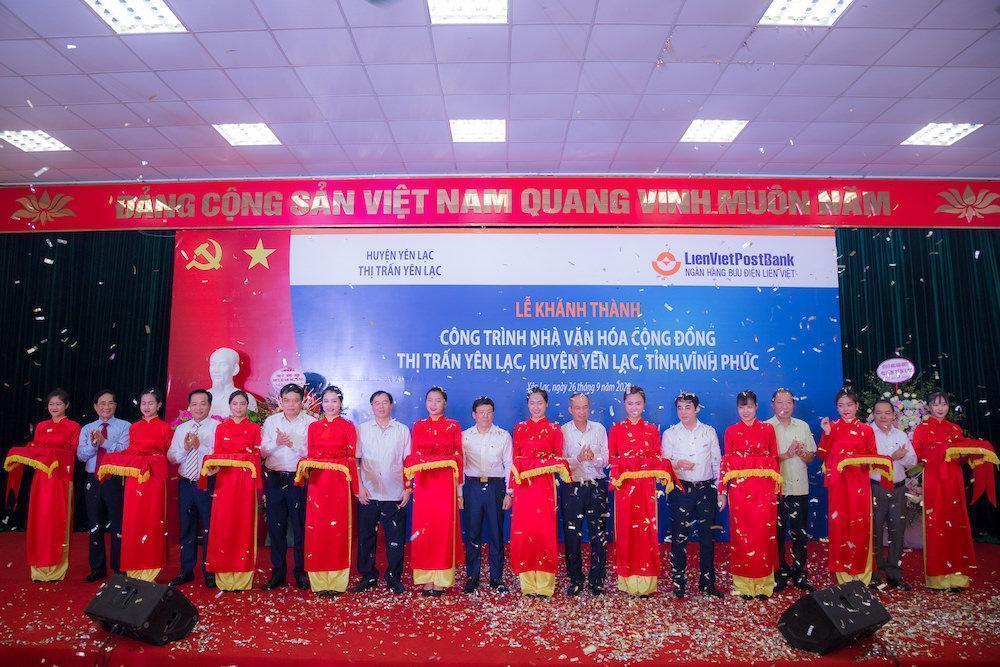 Khánh thành Nhà văn hóa cộng đồng thị trấn Yên Lạc