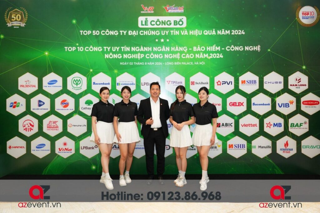 Lễ công bố top 50 công ty đại chúng uy tín và hiệu quả năm 2024